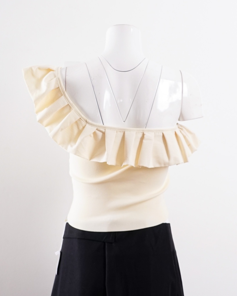 ZARA-ONE_SHOULDER TOP