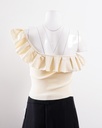 ZARA-ONE_SHOULDER TOP