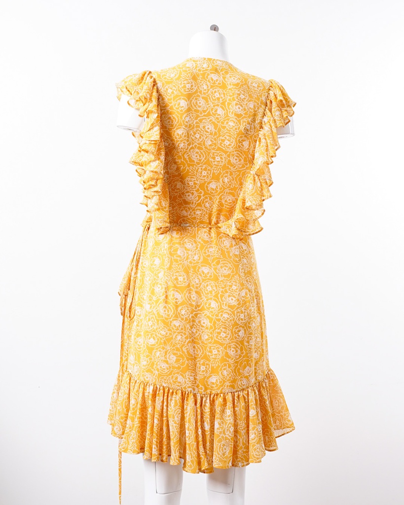 SHONA JOY-WRAP DRESS