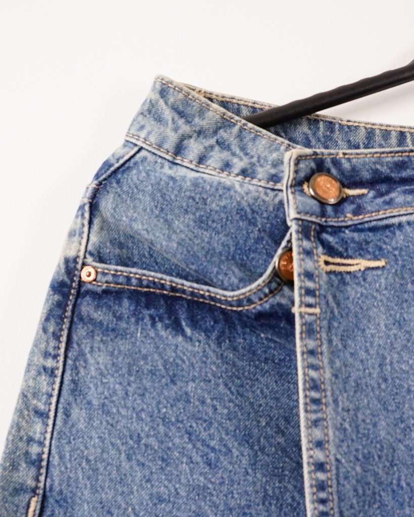 ZARA-DENIM SKIRT