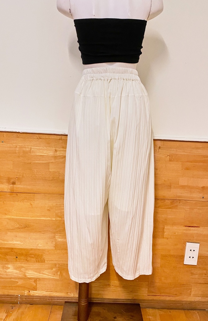 MAGENTA-WIDE-LEG PANTS