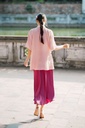 XÉO XỌ-MIDI SKIRT 2023 (FUCHSIA ROSE) (L)
