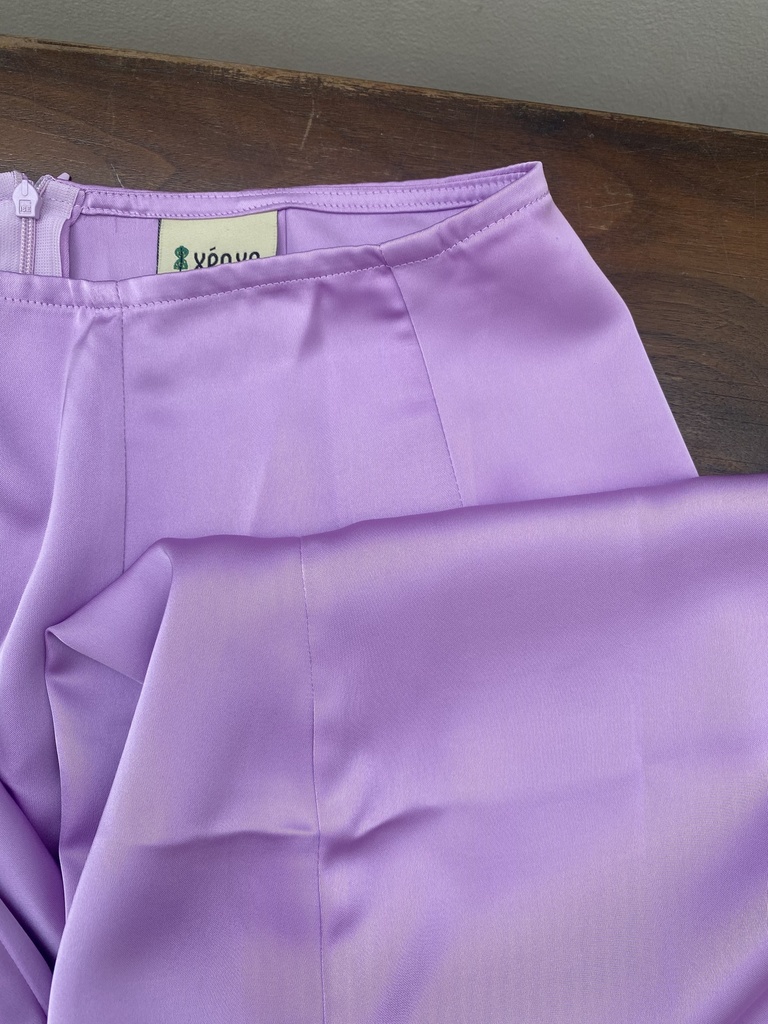 XÉO XỌ-QUẦN LỤA TRƠN MÀU TÍM 86(2103) (L)