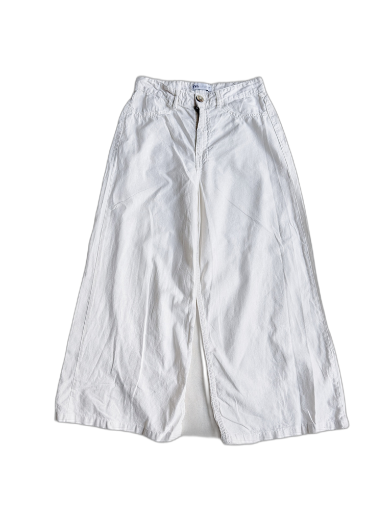 ZARA-WIDE-LEG PANTS
