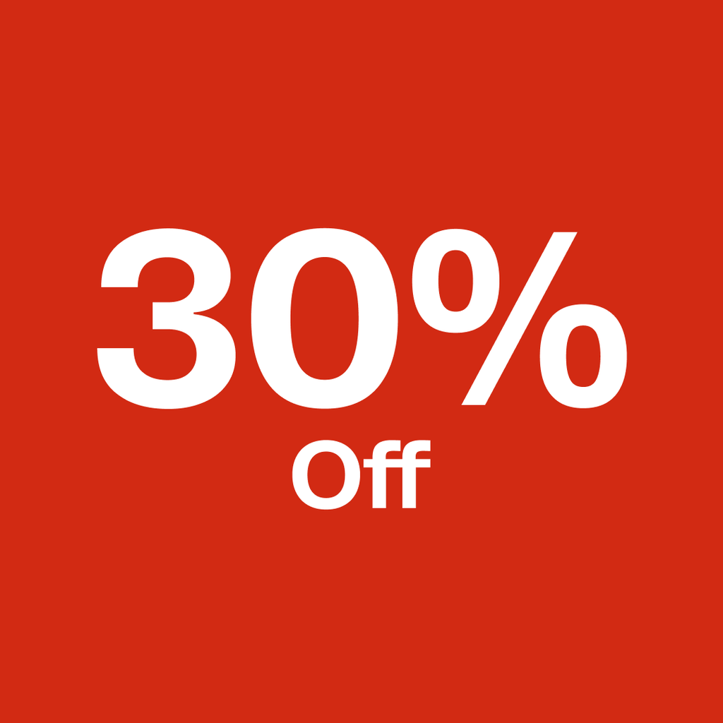 30% on specific products