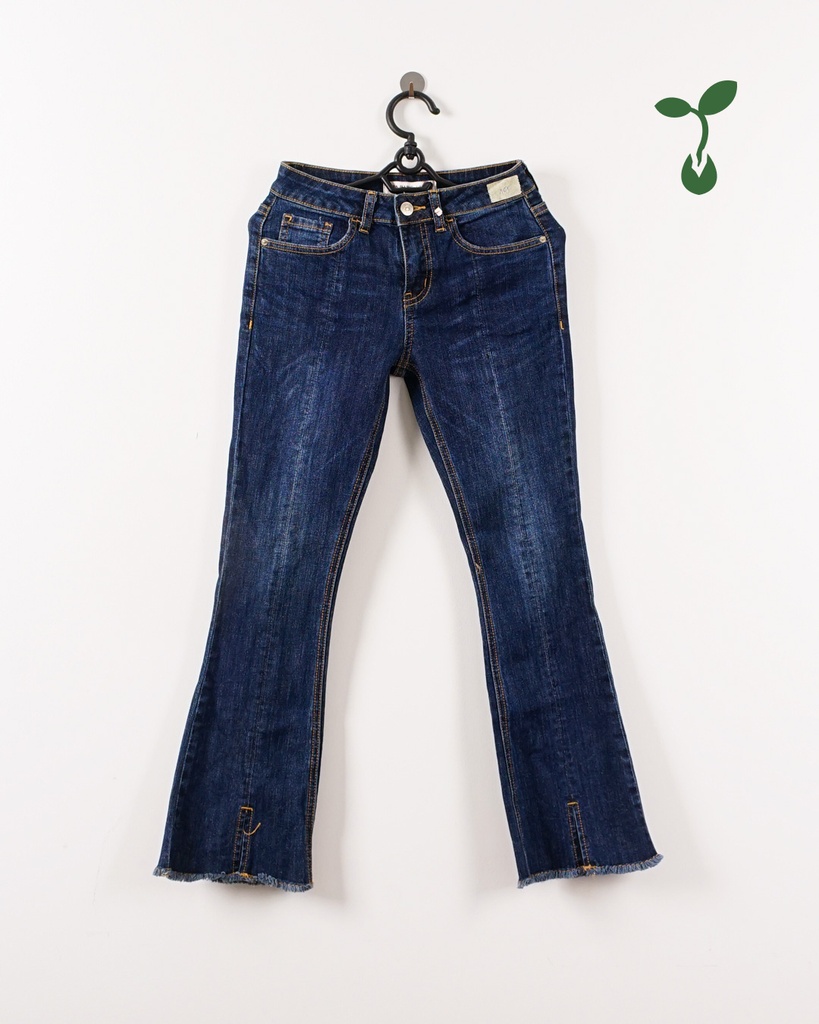 Z1975 - ZARA-CROPPED JEANS