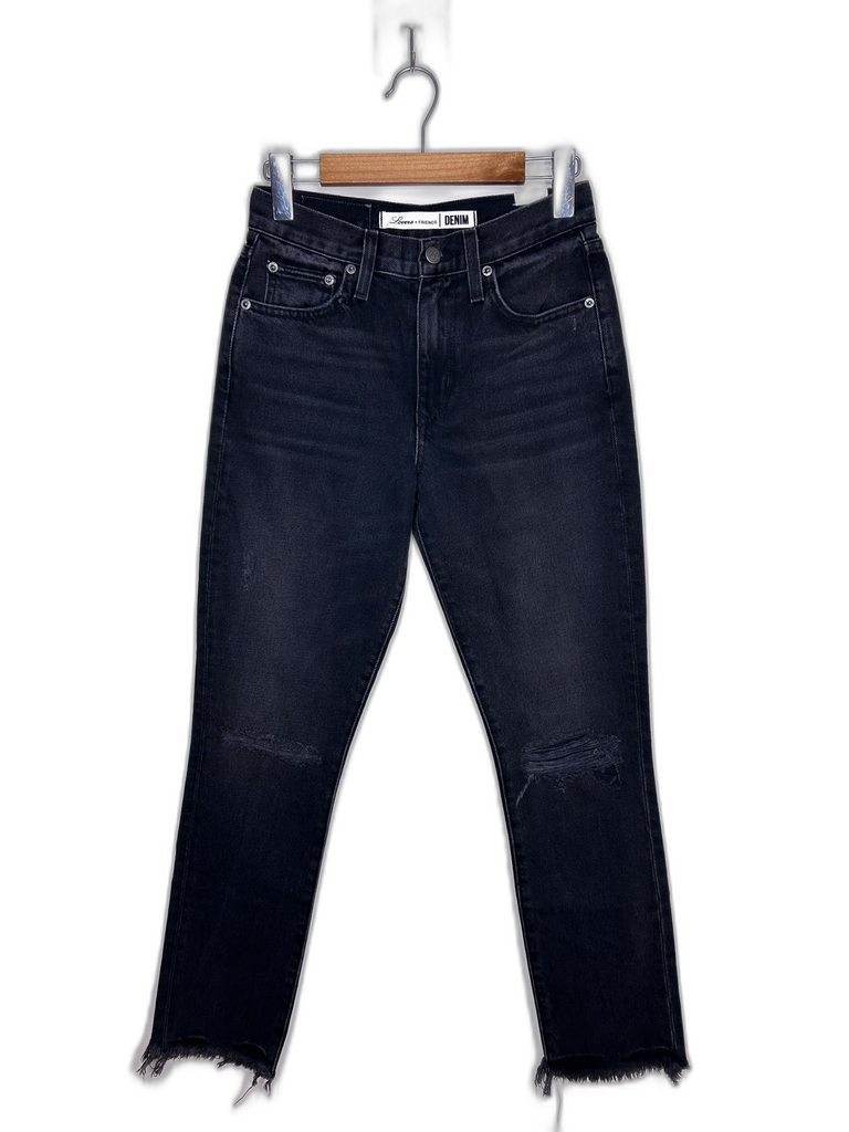 LOVERS + FRIENDS-HIGH-RISE JEANS