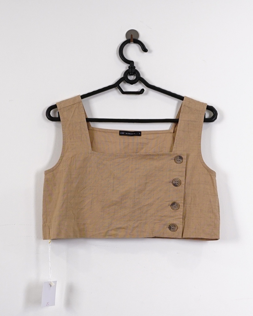 LIBÉ WORKSHOP-SLEEVELESS TOP (TANKTOP/TUBE TOP)