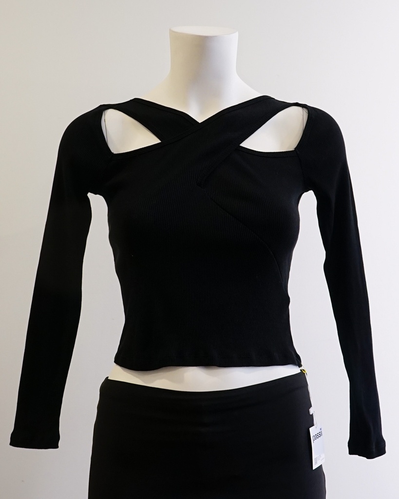 THE BLUE T SHIRT-LONG_SLEEVES TOP