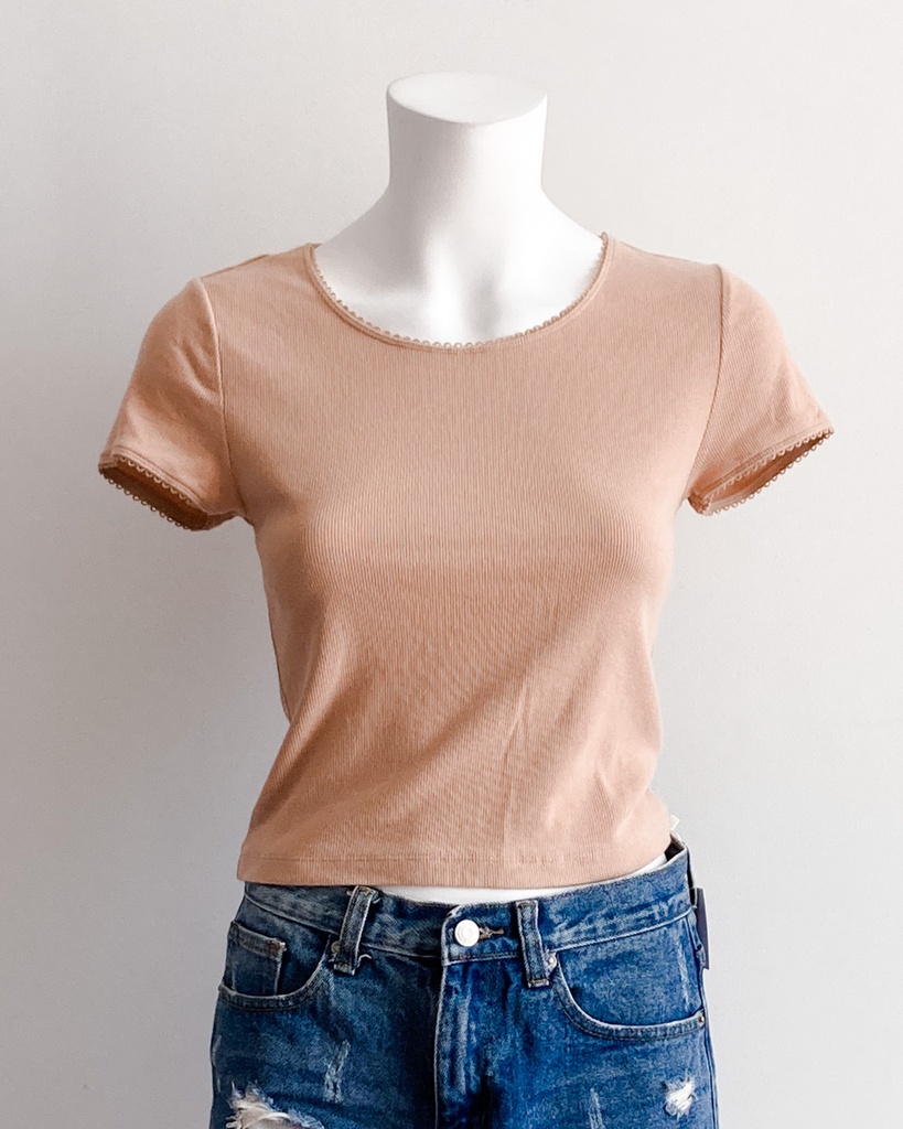 DIVIDED H&M-SHORT SLEEVES TOP