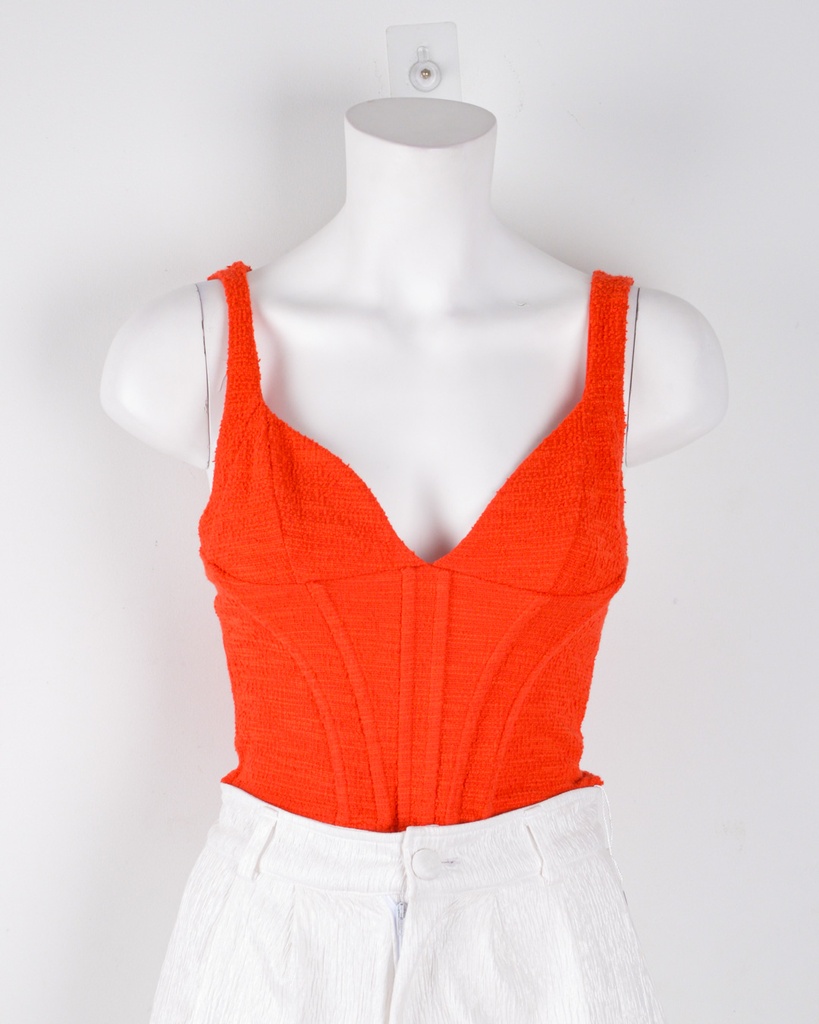 ZARA-SLEEVELESS TOP (TANKTOP/TUBE TOP)