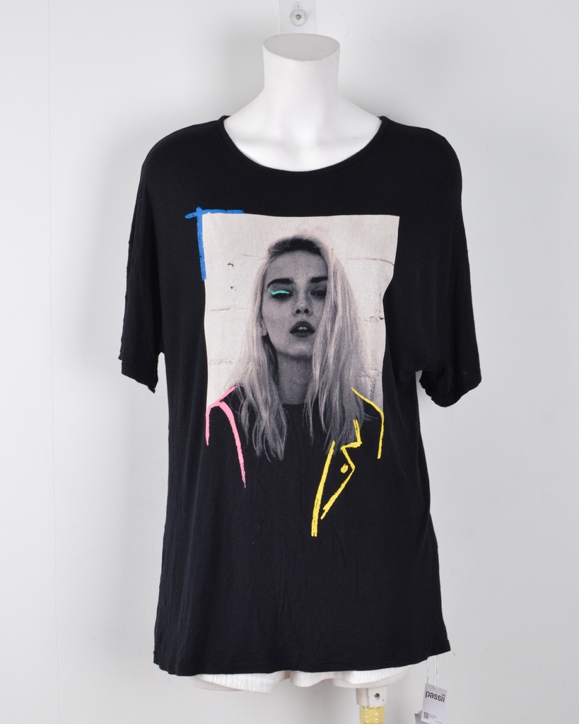 ZARA-SHORT SLEEVES TOP