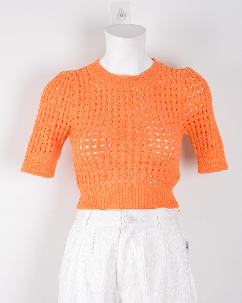 ZARA-KNITWEAR CROPTOP