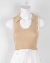 KISSERINE-SLEEVELESS TOP (TANKTOP/TUBE TOP)