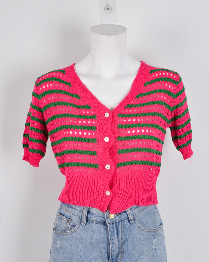 UNKNOWN-KNITWEAR CROPTOP