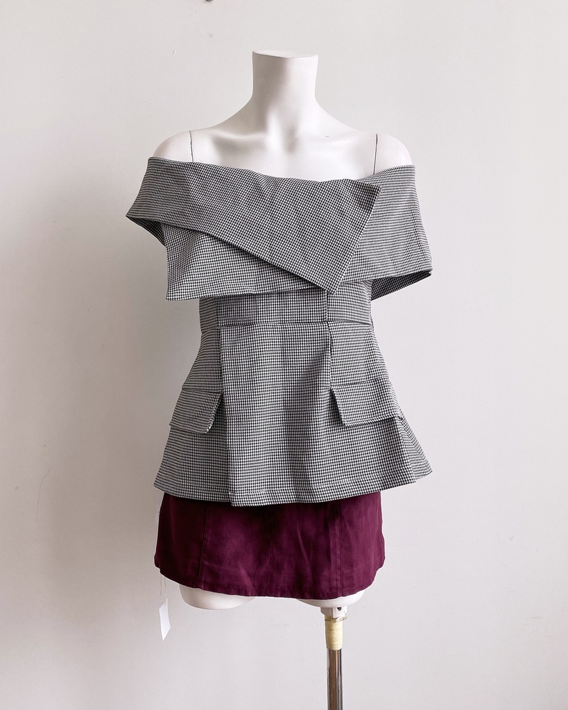 RICCI-SLEEVELESS TOP (TANKTOP/TUBE TOP)