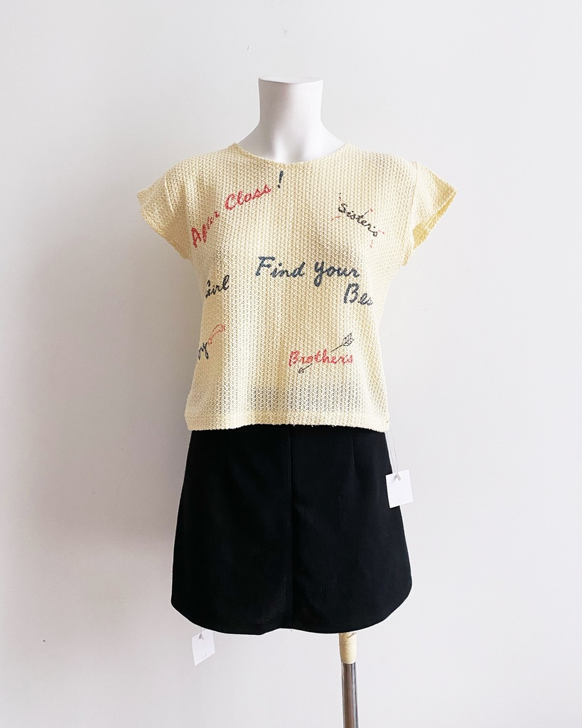 VALUE BRAND-SHORT SLEEVES TOP