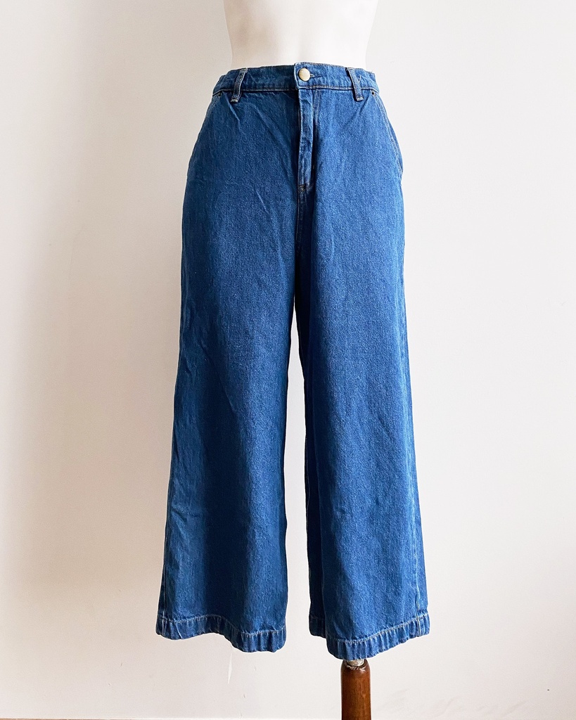 UNKNOWN-WIDE LEG JEANS
