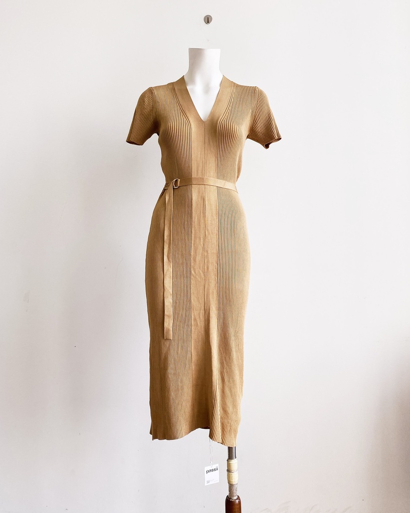 MASSIMO DUTTI-MAXI DRESS