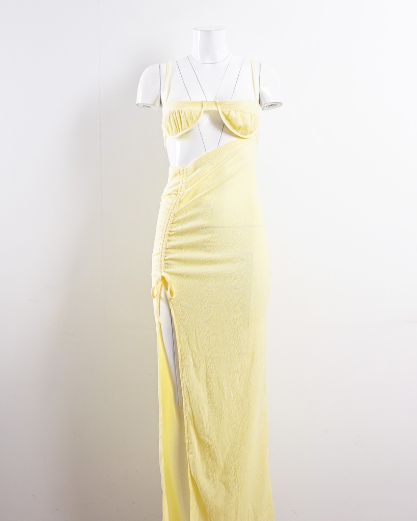 UNKNOWN-CUTOUT DRESS