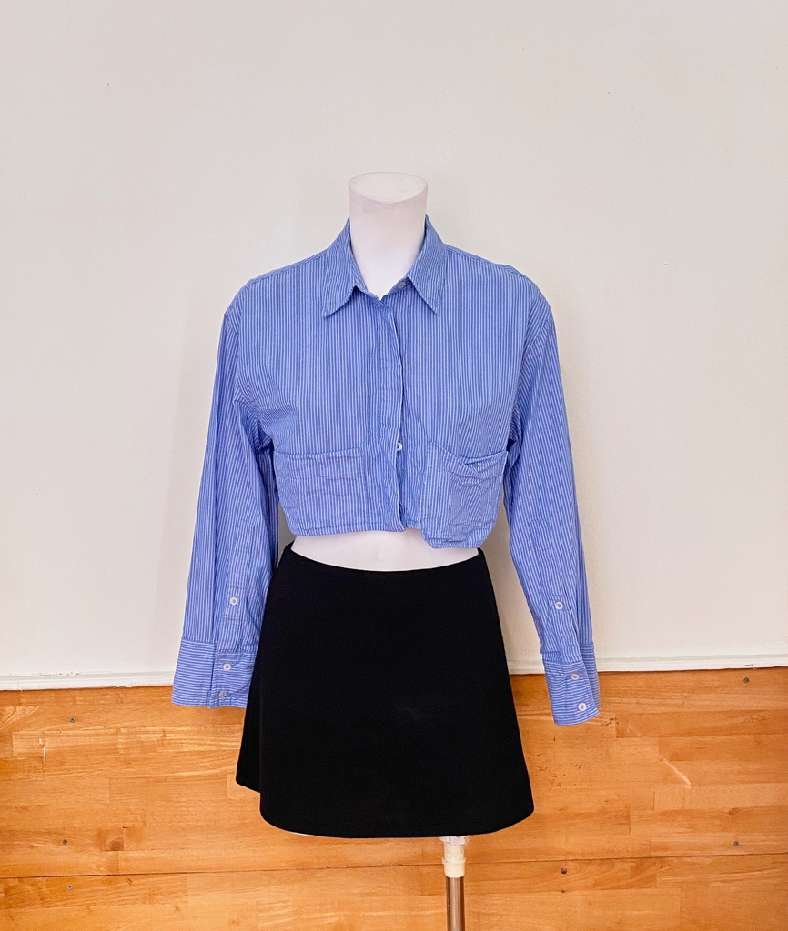 ZARA-SHIRT CROPTOP