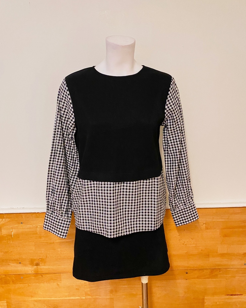 ZARA-LONG SLEEVES TOP