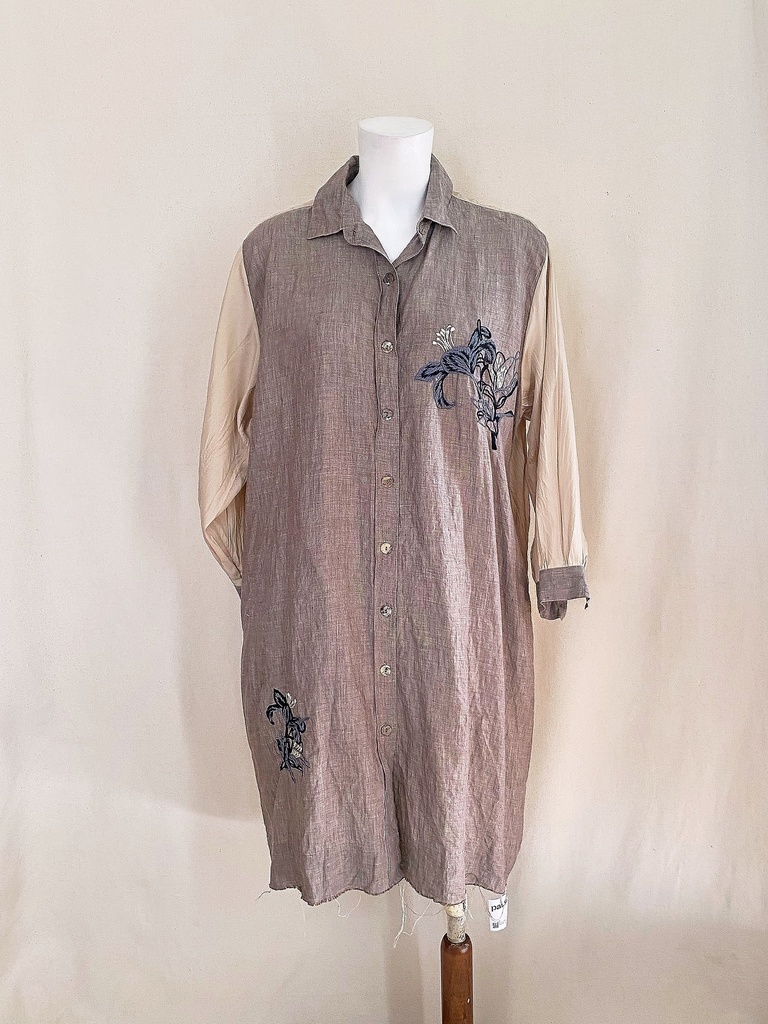 HUULALA-SHIRT DRESS