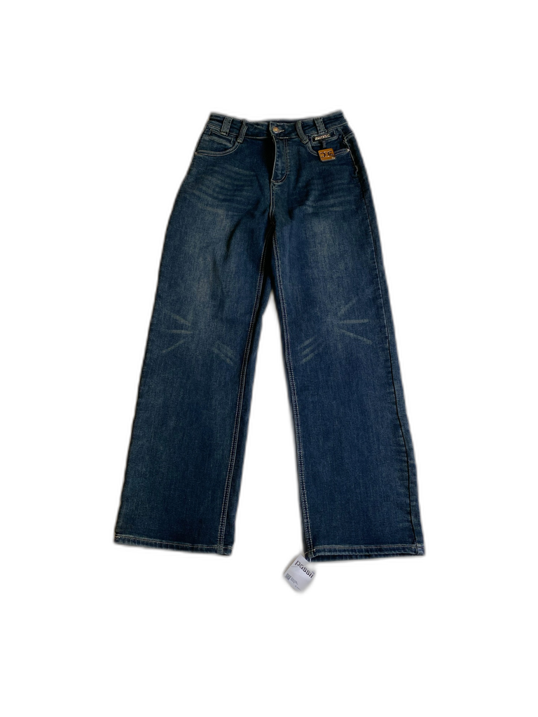 UNKNOWN-WIDE-LEG JEANS