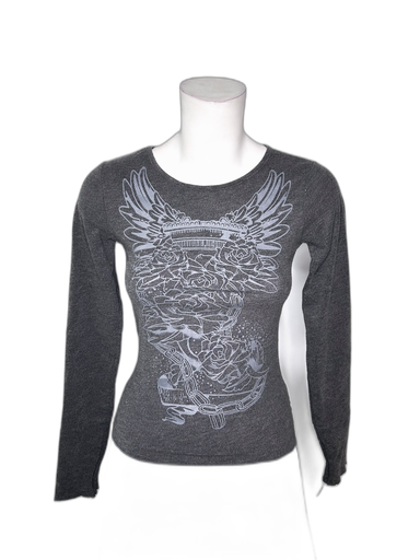 [S07709C-018] UNKNOWN-LONG SLEEVES TOP