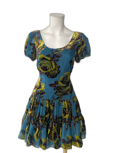 [S07978D-082] BETSEY JOHNSON-MIDI DRESS